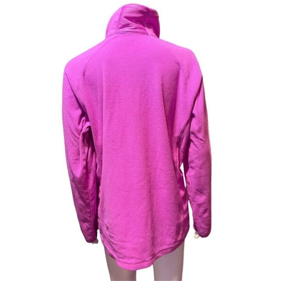 Womens COLUMBIA PINK High Collar Half Zip Sweater SZ XL - Picture 2 of 9